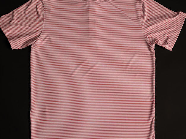 Red Striped Polo