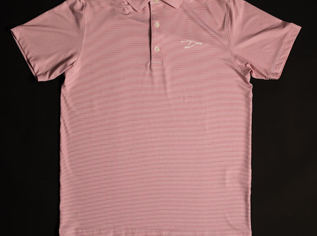 Red Striped Polo