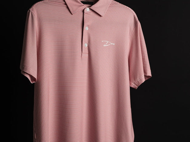 Red Striped Polo