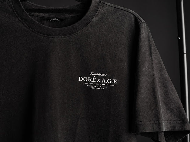 Members Only Black Tee