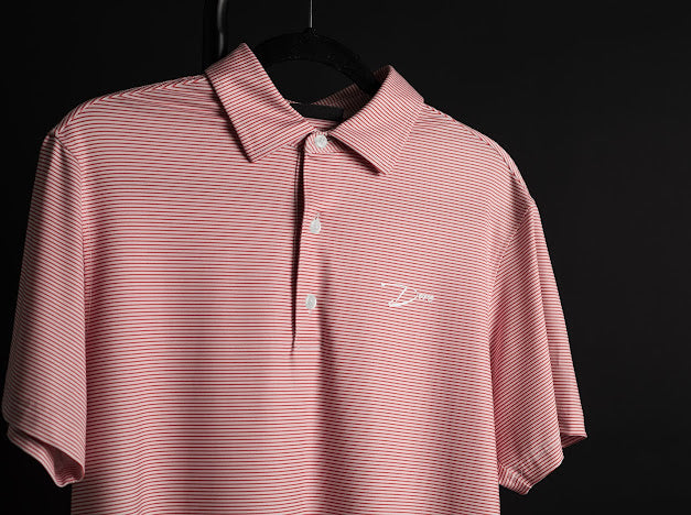 Red Striped Polo
